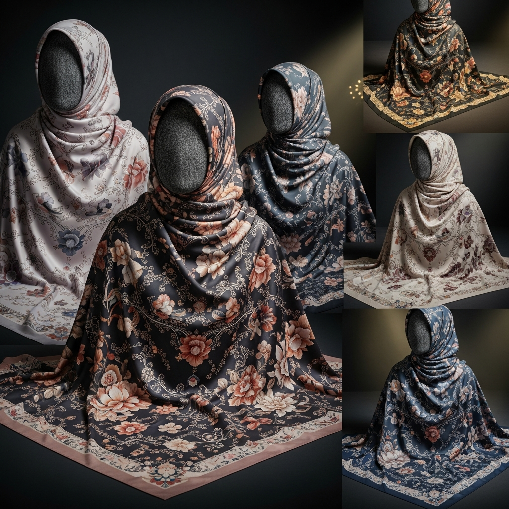 Hijab Voal Printing